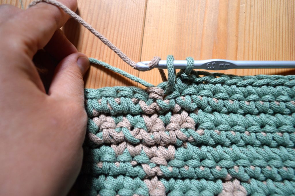 tapestry crochet rug