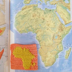 crochet map pattern