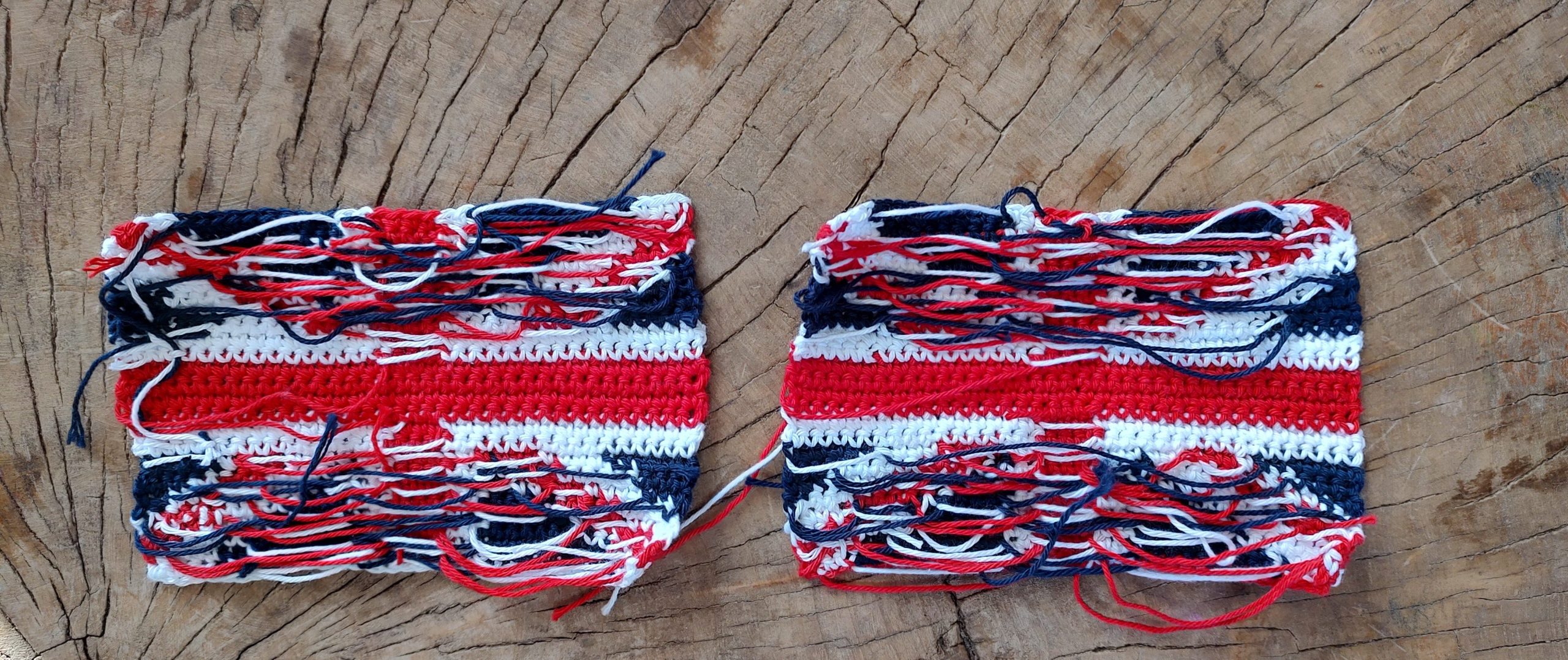 free crochet pattern flag