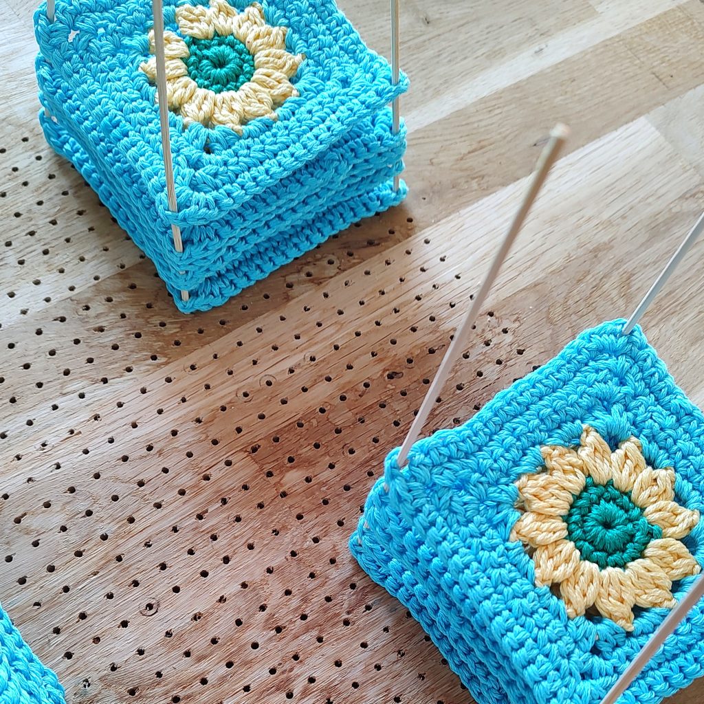 granny square free flower pattern